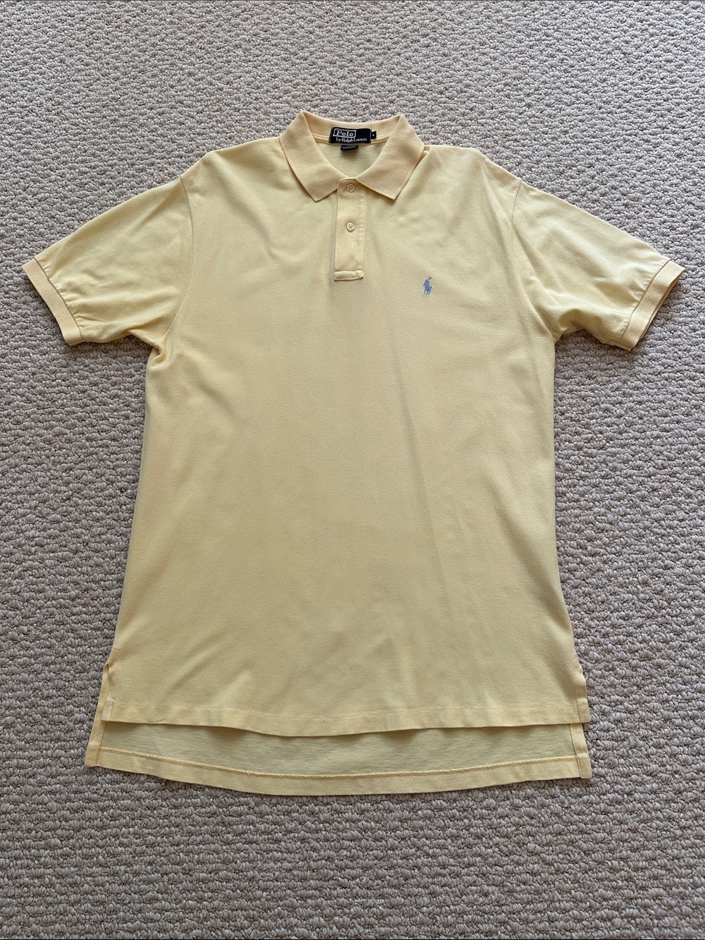 Polo by Ralph Lauren Pale Yellow Classic Polo